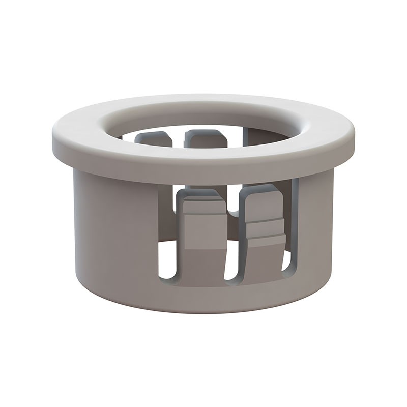 10 pcs : 22MP07510W - BUSHING 0.625' NYLON WHITE