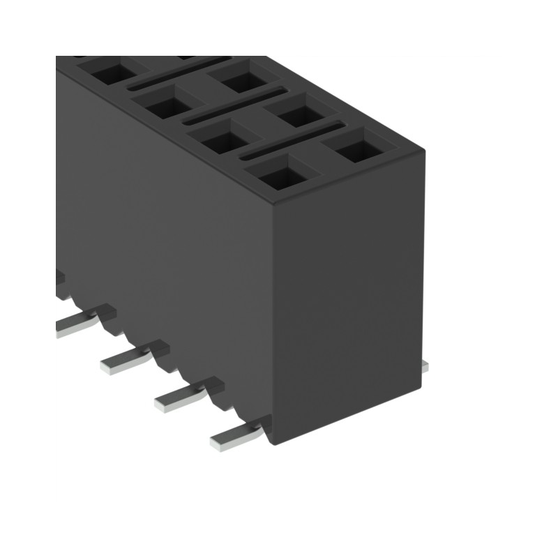 10 pcs : SSM-107-T-DV-P - CONN RCPT 14POS 0.1 TIN SMD