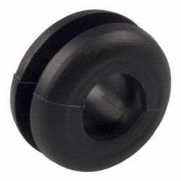 10 pcs : HG-4 - GROMMET 0.252' ELASTOMER BLACK