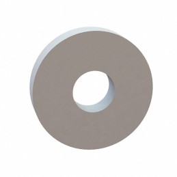 10 pcs : 17W01001 - FLAT WASHER, .035 ID, .100 OD, .