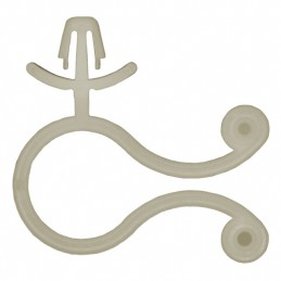 10 pcs : SKLO-550-01 - CBL CLIP TWIST LOCK NAT ARROW