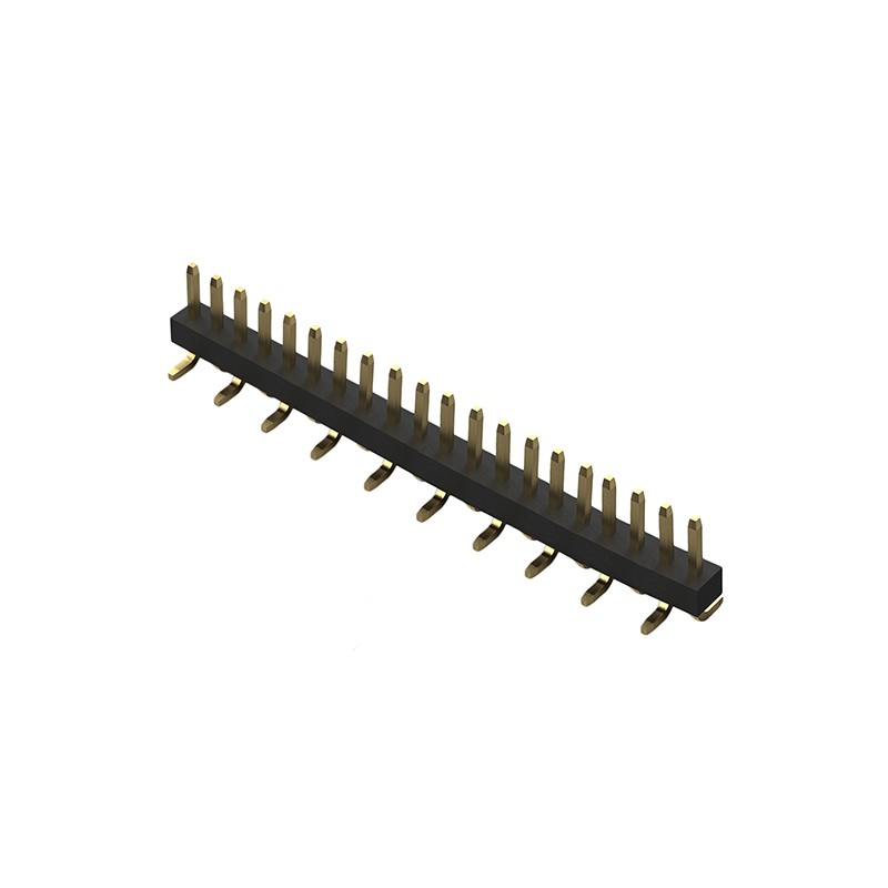 10 pcs : BC032-20-A-2-0200-0200-L-B - 20POS 1.0MM PITCH PIN HEADER, TY