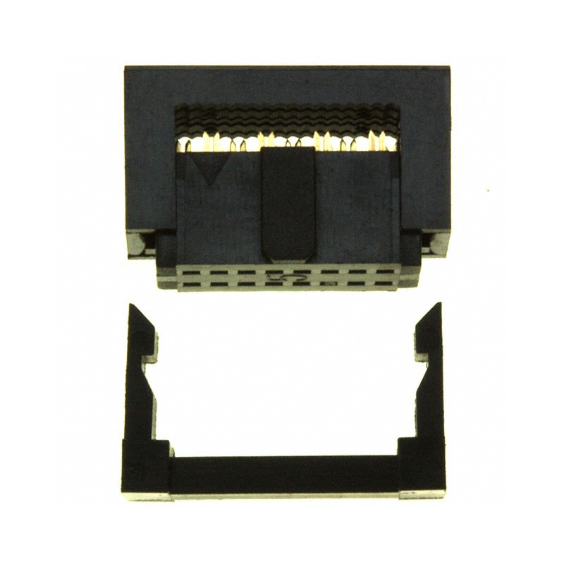 10 pcs : SFH413-PPPB-D08-ID-BK - CONN HEADER 16POS IDC GOLD