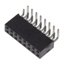 10 pcs : SSW-108-22-F-D-RA - CONN RCPT 16POS 0.1 GOLD PCB R/A