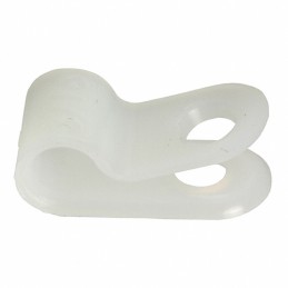 10 pcs : CCS19-S8-C - CBL CLIP P-TYPE NATURAL FASTENER