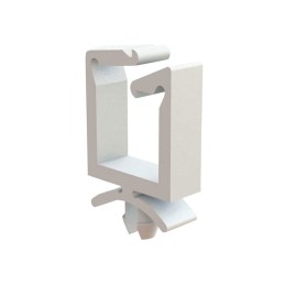 10 pcs : LWS-1-01 - CBL CLIP WIRE SADDLE PUSH IN