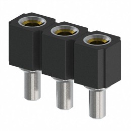 10 pcs : 834-47-003-10-001000 - CONN RCPT 3POS 0.1 GOLD PCB