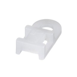 10 pcs : TA1S8-M - CABLE TIE HLDR QUAD SCREW 8 NAT