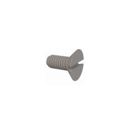 10 pcs : 50M035060H008 - 90 SLOTTED CSK SCREW, M3.5 X .6