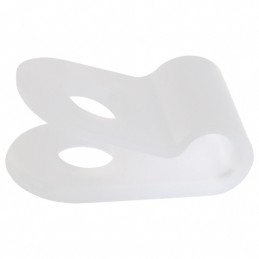 10 pcs : CCS12-S8-C - CBL CLIP P-TYPE NATURAL FASTENER