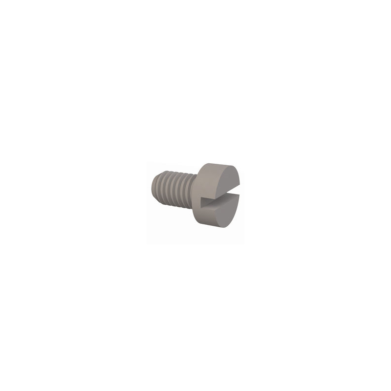 10 pcs : 50M050080D008 - CHEESE SLOTTED SCREW, M5 X .8 TH