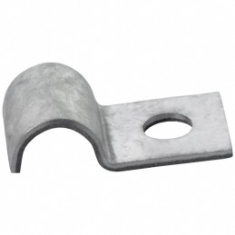 10 pcs : 8143 - CBL CLAMP U-TYPE SILVER FASTENER