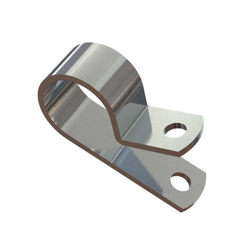 10 pcs : AL2A - CBL CLAMP P-TYPE SILVER FASTENER