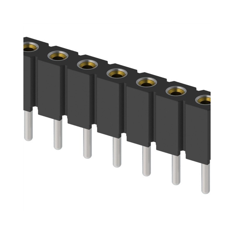 10 pcs : 801-47-015-10-012000 - CONN RCPT 15POS 0.1 GOLD PCB