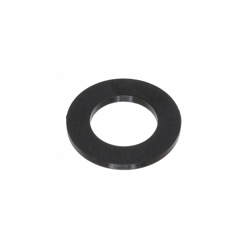 10 pcs : 16FW437125B - FLAT WASHER, NYLON, BLACK, .443