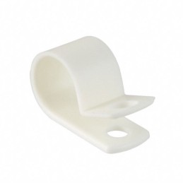 10 pcs : N-8B-19 - CBL CLAMP P-TYPE NAT FASTENER