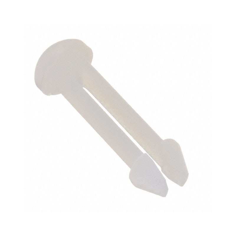 10 pcs : 27PIF0056 - PUSH IN FASTENER, .095 HOLE, .31