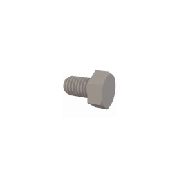 10 pcs : 50M050080J008 - HEX UNSLOTTED BOLT, M5 X .8 THRE