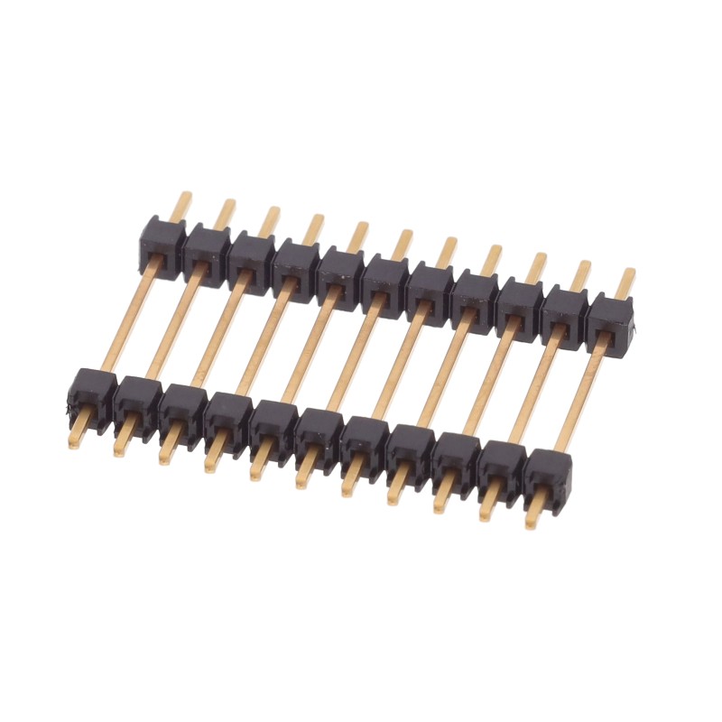10 pcs : DW-11-11-G-S-665 - CONN HDR 11POS 0.1 STACK T/H