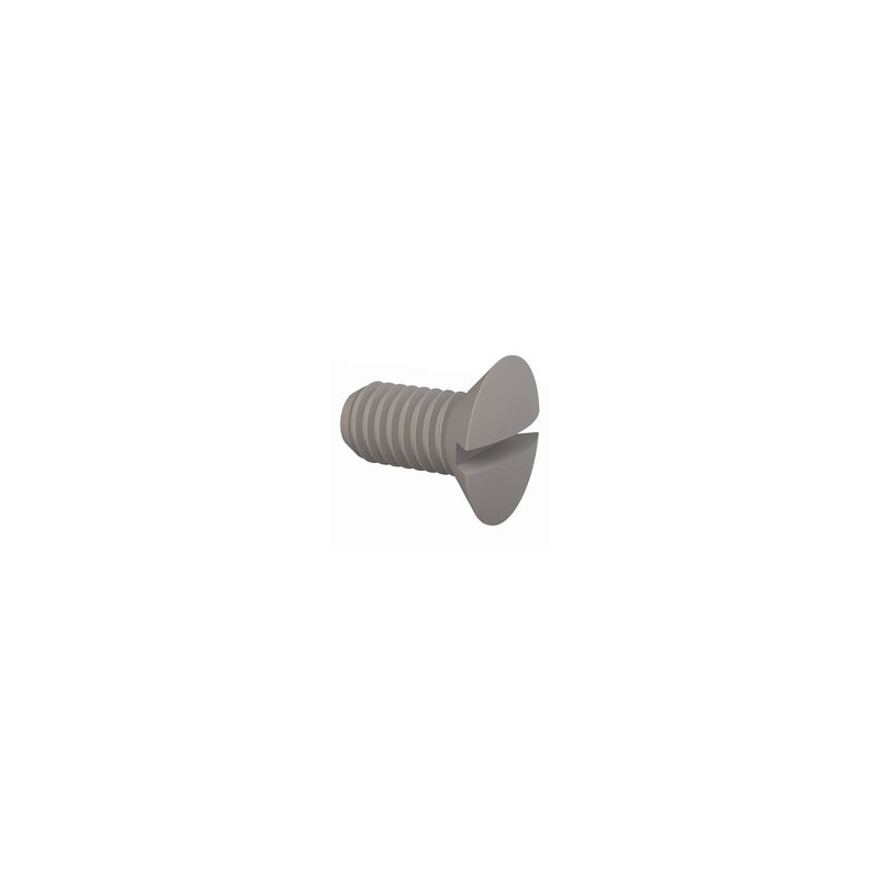 10 pcs : 50M050080L010 - 90 SLOTTED CSK SCREW, M5 X .8 TH