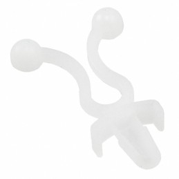 10 pcs : TLJ-200-01 - CBL CLIP TWIST LOCK NAT PUSH IN