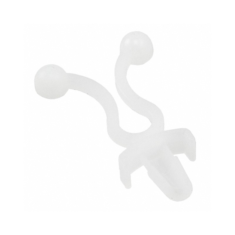 10 pcs : TLJ-200-01 - CBL CLIP TWIST LOCK NAT PUSH IN