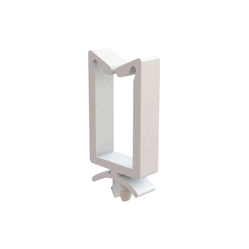 10 pcs : WS-1-19 - CBL CLIP WIRE SADDLE PUSH IN