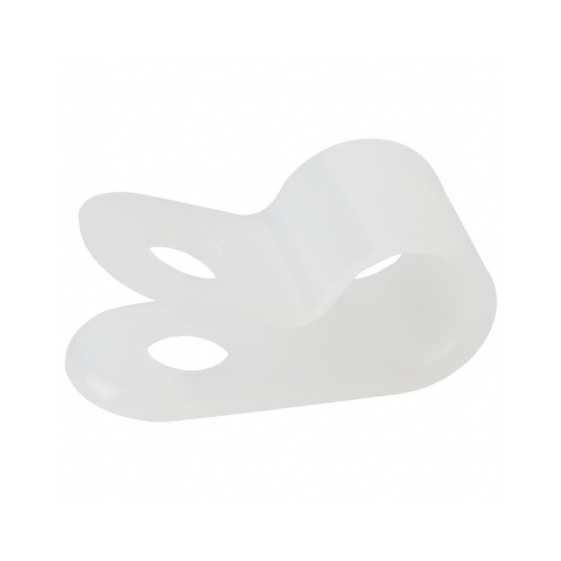 10 pcs : CCS31-S8-C - CBL CLIP P-TYPE NATURAL FASTENER