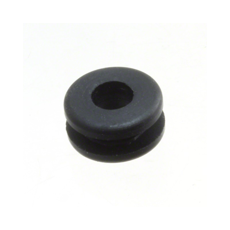 10 pcs : 5110 - RUBBER GROMMET BLACK FOR CUT-OUT
