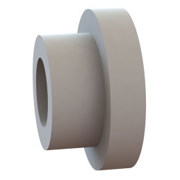 10 pcs : 12SWS0248 - SHOULDER WASHER, NATURAL, NYLON