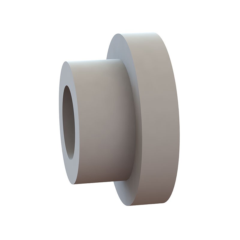 10 pcs : 12SWS0248 - SHOULDER WASHER, NATURAL, NYLON