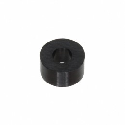 10 pcs : 16FW004125B - FLAT WASHER, NYLON, BLACK, .115