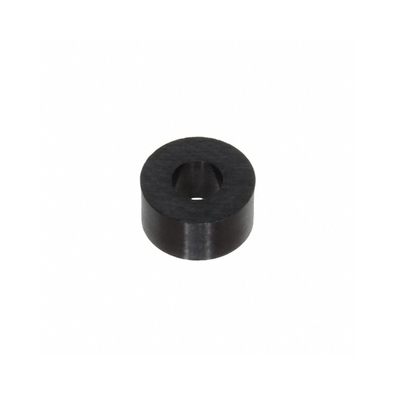 10 pcs : 16FW004125B - FLAT WASHER, NYLON, BLACK, .115