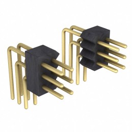 10 pcs : 854-10-009-20-001101 - CONN HEADER R/A 9POS 1.27MM