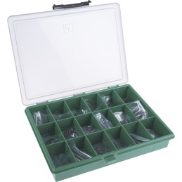 1 Kit - RS PRO Steel 900 Piece Slot Drive Screw/Bolt Kit