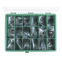 1 Kit - RS PRO Steel 900 Piece Slot Drive Screw/Bolt Kit