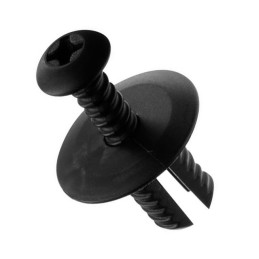 10 pcs : 113000369902 - BLACK SCREW-IN RIVET FOR A .315