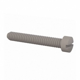10 pcs : 010256F056 - FILLISTER SLOTTED SCREW 2-56 THR