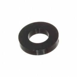 10 pcs : 16FW250093B - FLAT WASHER, NYLON, BLACK, .257