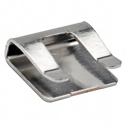 10 pcs : S8101-46R - CBL CLIP C-TYPE SILVER SOLDER