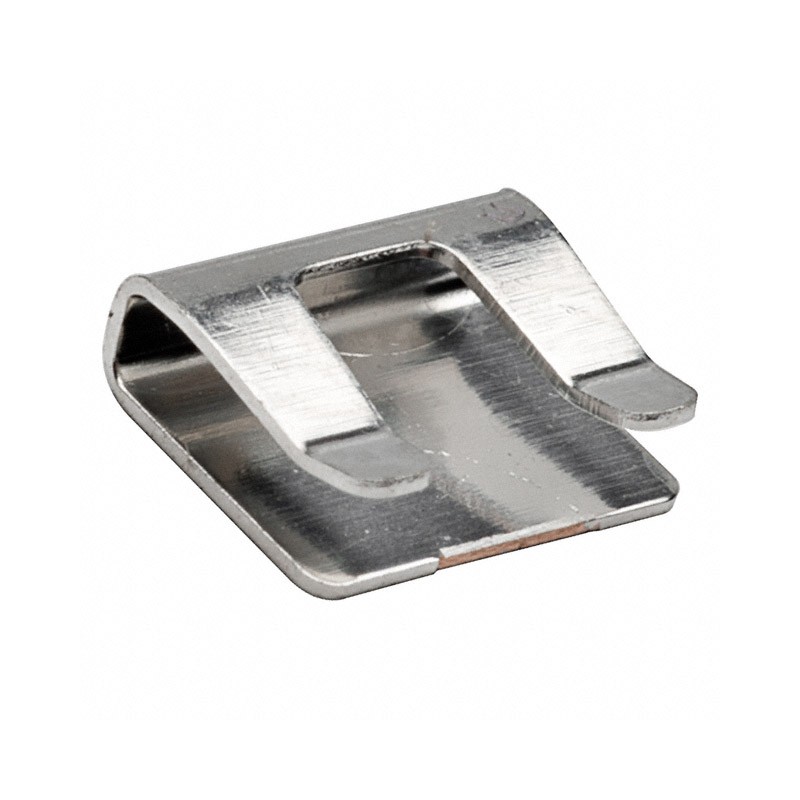 10 pcs : S8101-46R - CBL CLIP C-TYPE SILVER SOLDER