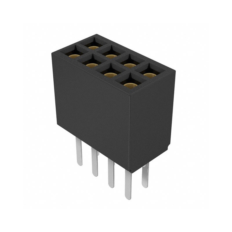 10 pcs : SFMC-104-T1-L-D - CONN RCPT 8POS 0.05 GOLD PCB