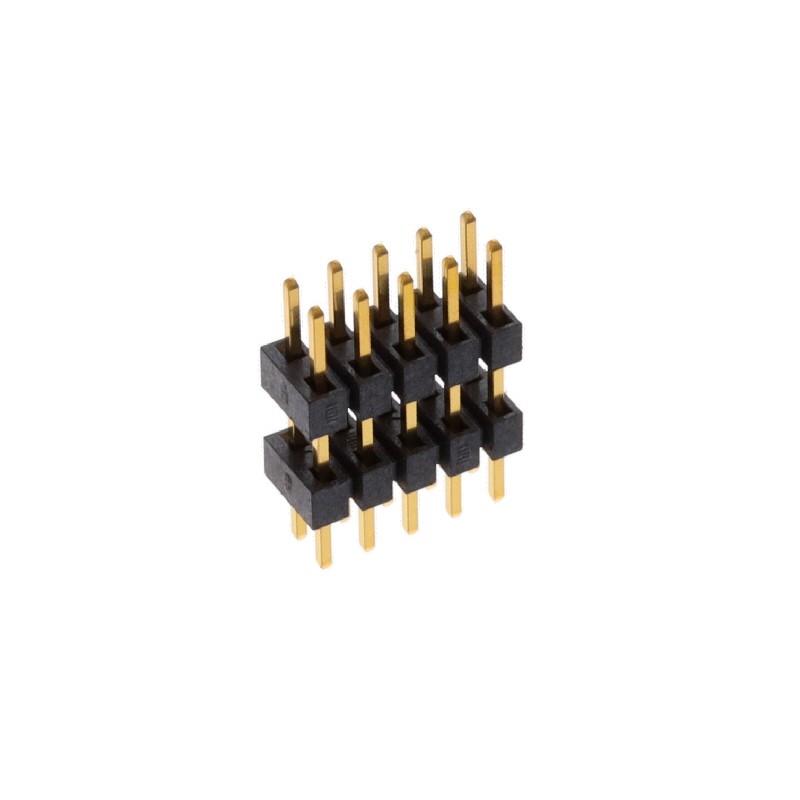 10 pcs : TW-05-03-G-D-260-125 - CONN HDR 10POS 0.079 STACK T/H