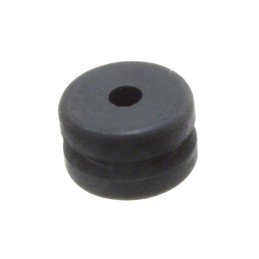 10 pcs : 5112 - RUBBER GROMMET BLACK FOR CUT-OUT