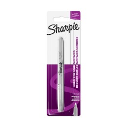 1 pcs - Sharpie Fine Tip Silver Marker Pen
