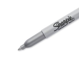1 pcs - Sharpie Fine Tip Silver Marker Pen
