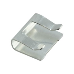 10 pcs : S8121-46R - CBL CLIP C-TYPE SILVER SOLDER