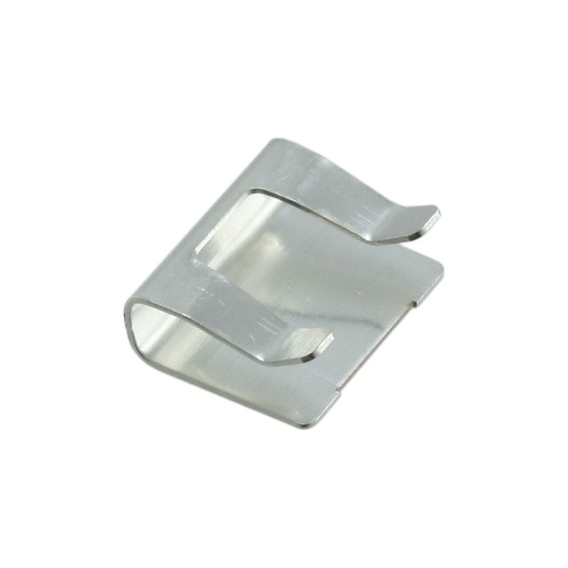 10 pcs : S8121-46R - CBL CLIP C-TYPE SILVER SOLDER