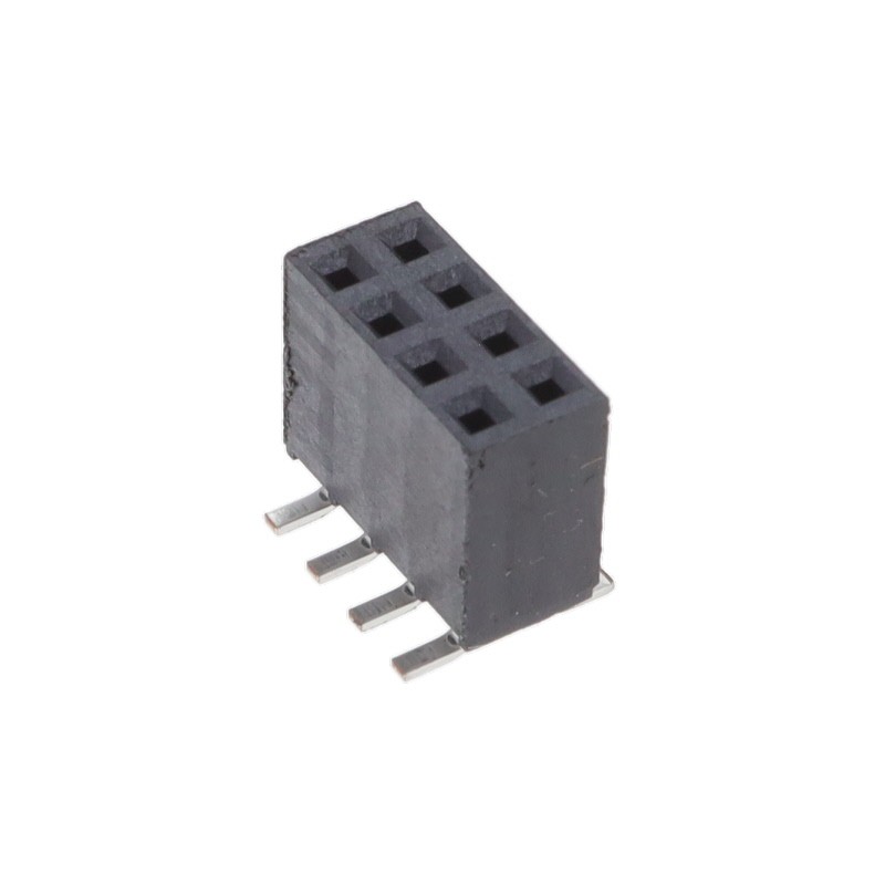 10 pcs : SSW-104-22-F-D-VS-K-TR - CONN RCPT 8POS 0.1 GOLD SMD