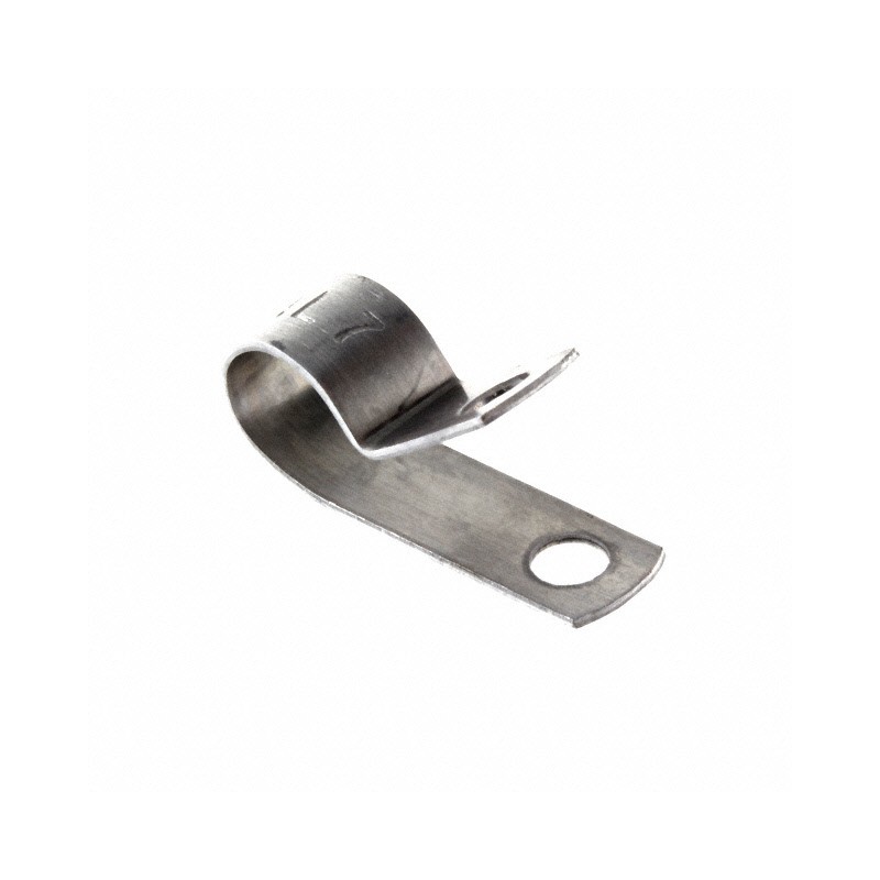 10 pcs : AL7A - CBL CLAMP P-TYPE SILVER FASTENER